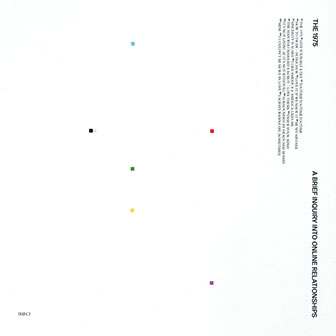"A Brief Inquiry Into Online Relationships" album by The 1975 "A Brief Inquiry Into Online Relationships" album by The 1975