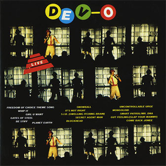 "Devo Live" album by Devo "Devo Live" album by Devo
