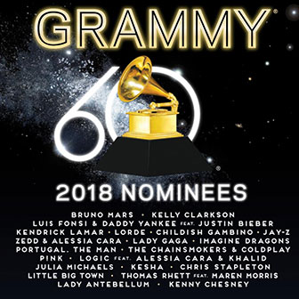"2018 Grammy Nominees" album by Various Artists "2018 Grammy Nominees" album by Various Artists
