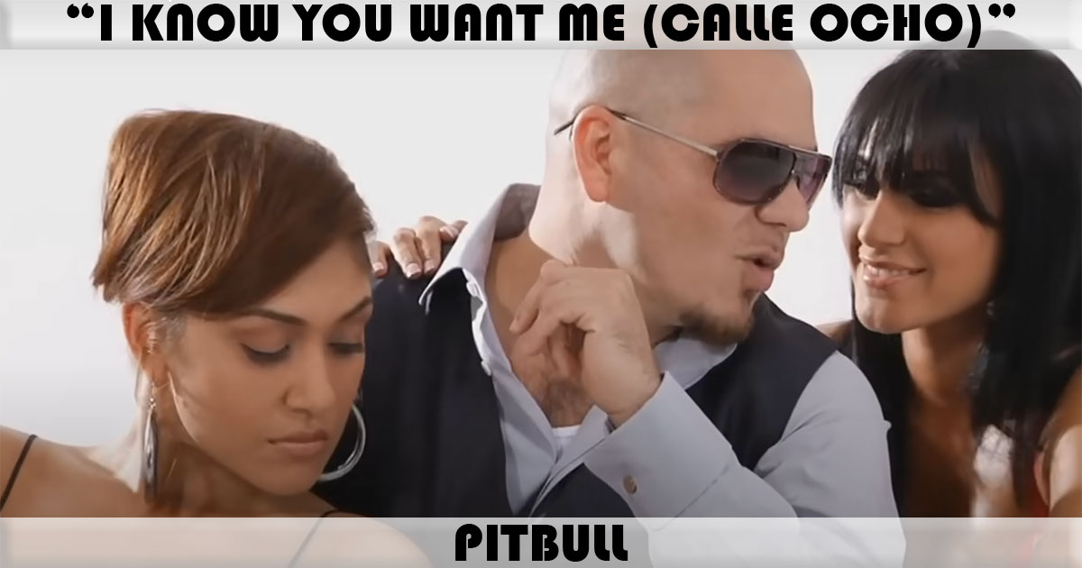 "I Know You Want Me" by Pitbull "I Know You Want Me" by Pitbull